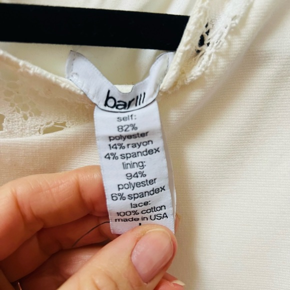 Cute Bar III white stretchy sleeveless dress size large - Picture 3 of 5